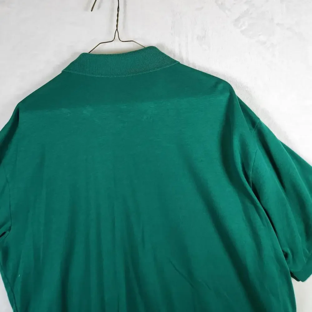 Polo Ralph Lauren Green Short‎ Sleeve Polo Shirt Size 2XL Cotton